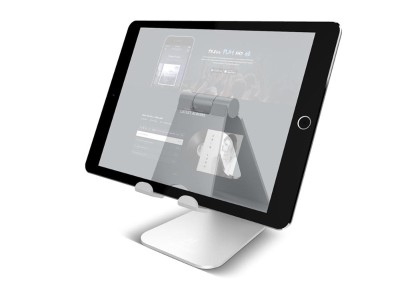 Adjutable Stand for Tablets/ Smartphones - Sliver