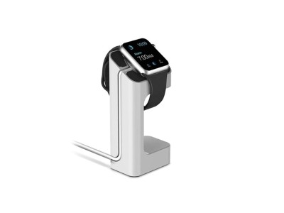 White Charging Stand for Apple Watch