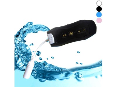Swimming Diving Waterproof MP3 Player - Black