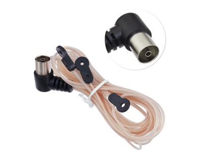 FM Radio Antenna Dipole Antenna 70 Ohm with Female PLA Connector