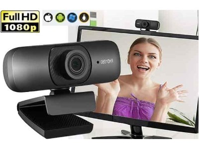 Video Web Camera 1080P Webcam with Microphone