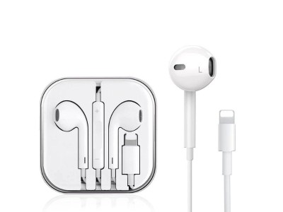 Lightning EarPods for iPhone - In-Ear Headphones with Mic&Volume