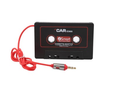 Car Cassette Adapter - 3.5mm Aux Audio Tape Converter for Phone