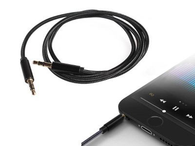 3.5mm Nylon Car Aux Male to Male Audio Cable