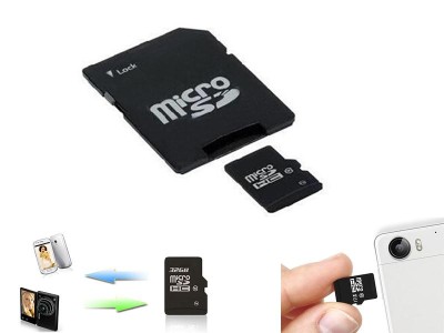 32GB Micro SD Memory Card Class 10 with Adapter