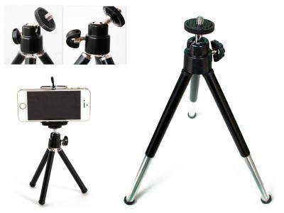 Tripod Mount Stand Holder for iPhone Samsung