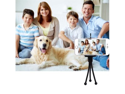 Universal Flexible Tripod Selfie Stand for Smartphones/Cameras