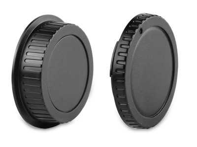 Camera Body Cap & Rear Lens Cap Set for CANON EOS
