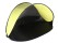 Pop Up Outdoor Camping Beach Tent - Black & Yellow