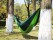 Portable Green Parachute Hammock