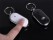 White Whistle-Activated Key Finder with LED Light