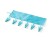 Blue Travel Clothes Pegs Set
