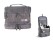 Hanging Travel Toiletry Bag: Waterproof, Wet/Dry Sep, Grey