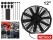 Universal 12" 12V Radiator Cooling Fan 2200 RPM