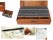 70pc Wooden Alphabet & Number Stamp Set