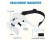 LED Head Mount Magnifier Glasses - 5 Lenses, Jeweler's Loupe
