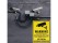 Warning CCTV Surveillance Security Camera Sticker 4PCS