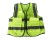 Hi-Vis Safety Vest XL | Multi-Pocket | Fluoro Green