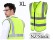 Hi-Vis Safety Vest XL | Multi-Pocket | Fluoro Green