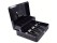 Cash Box with Key Lock, 5-Compartment Tray, 30x24cm, Black