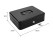 Cash Box with Key Lock, 5-Compartment Tray, 30x24cm, Black