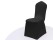 50PCS Black Lycra Chair Covers
