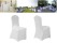 Chair Covers White 1pcs