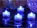 10pc Waterproof LED Tea Lights - Blue