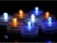 10pc Waterproof LED Tea Lights - Blue