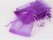Wedding Favor,100 pcs Purple Organza Bags