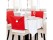 Christmas Santa Hat Chair Cover