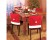 Christmas Santa Hat Chair Cover