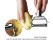 Stainless Steel Vegetable Peeler & Grater, 2-in-1 Kitchen Tool