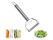 Stainless Steel Vegetable Peeler & Grater, 2-in-1 Kitchen Tool