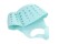 Blue Adjsutable Storage Hanger Basket for Kitchen Bathroom