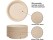 50Pcs Disposable Paper Plates 9 inches