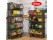 5-Tier Stackable Metal Storage Cart - Kitchen, Office, Wheels