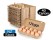 40x Cardboard 12 Egg Cartons - NZ Bulk Recycled Pulp