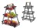 3 Tier Iron Storage Rack NZ - Kitchen Fruit Veg Organiser