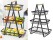 3 Tier Iron Storage Rack NZ - Kitchen Fruit Veg Organiser