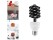 E27 Blacklight UV Bulb 13W LED for Stage & Currency