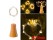 10 LED Warm White Wine Bottle Stopper Solar String Lights