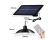 Outdoor Solar Pendant Light - Cool White LED & Remote