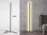 Modern LED Corner Floor Lamp 142cm - Warm White & Dimmable