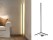 Modern LED Corner Floor Lamp 142cm - Warm White & Dimmable