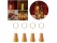 10 LED Warm White Wine Bottle Stopper Solar String Lights