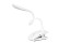 Rechargeable Clip-On LED Desk Lamp w/ 3 Brightness