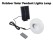 Outdoor Solar Pendant Light - Cool White LED & Remote