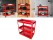Heavy-Duty 3-Tier Rolling Tool Trolley Cart 100kg