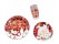 Disposable Paper Cutlery Set 30pcs Christmas Deco